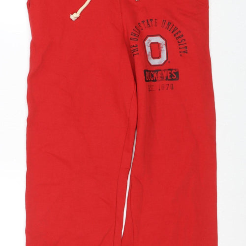 J. America Women's Red M Ohio State Sweatpants