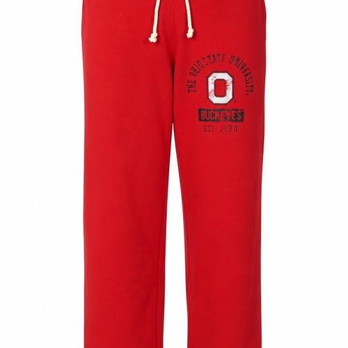 J. America Women's Red M Ohio State Sweatpants