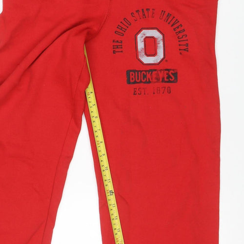J. America Women's Red M Ohio State Sweatpants