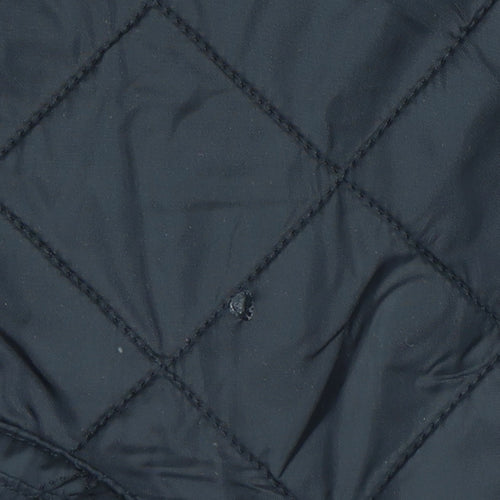 Barbour International Men’s Black XL Quilted Motorcycle Jacket