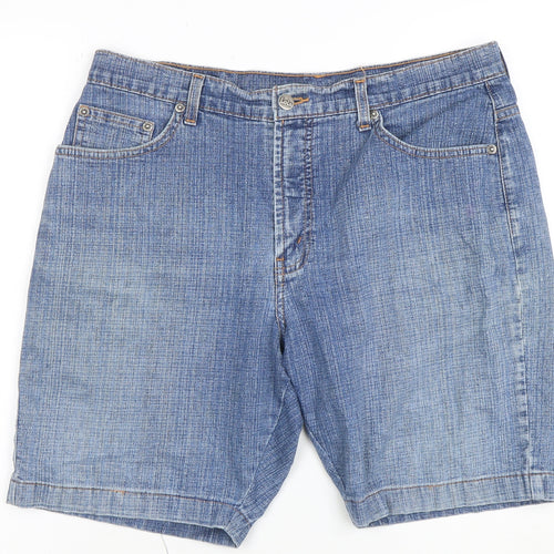 Lee Men's Blue Denim Chino Shorts Size 34 Regular Casual
