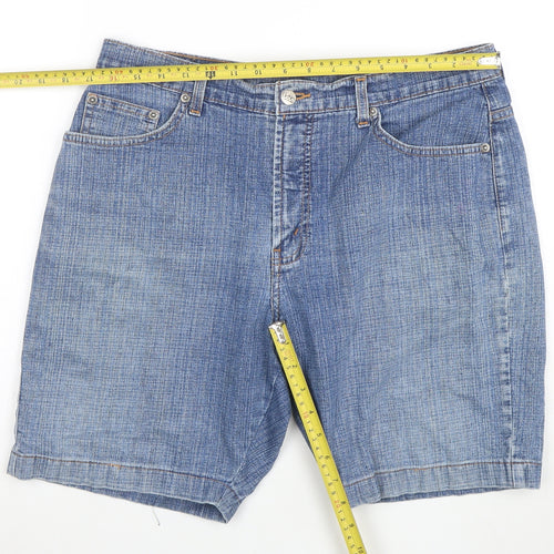 Lee Men's Blue Denim Chino Shorts Size 34 Regular Casual