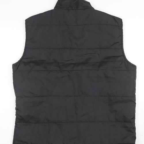 The Elevin Group Men's Black XL Puffer Waistcoat Baseball Style
