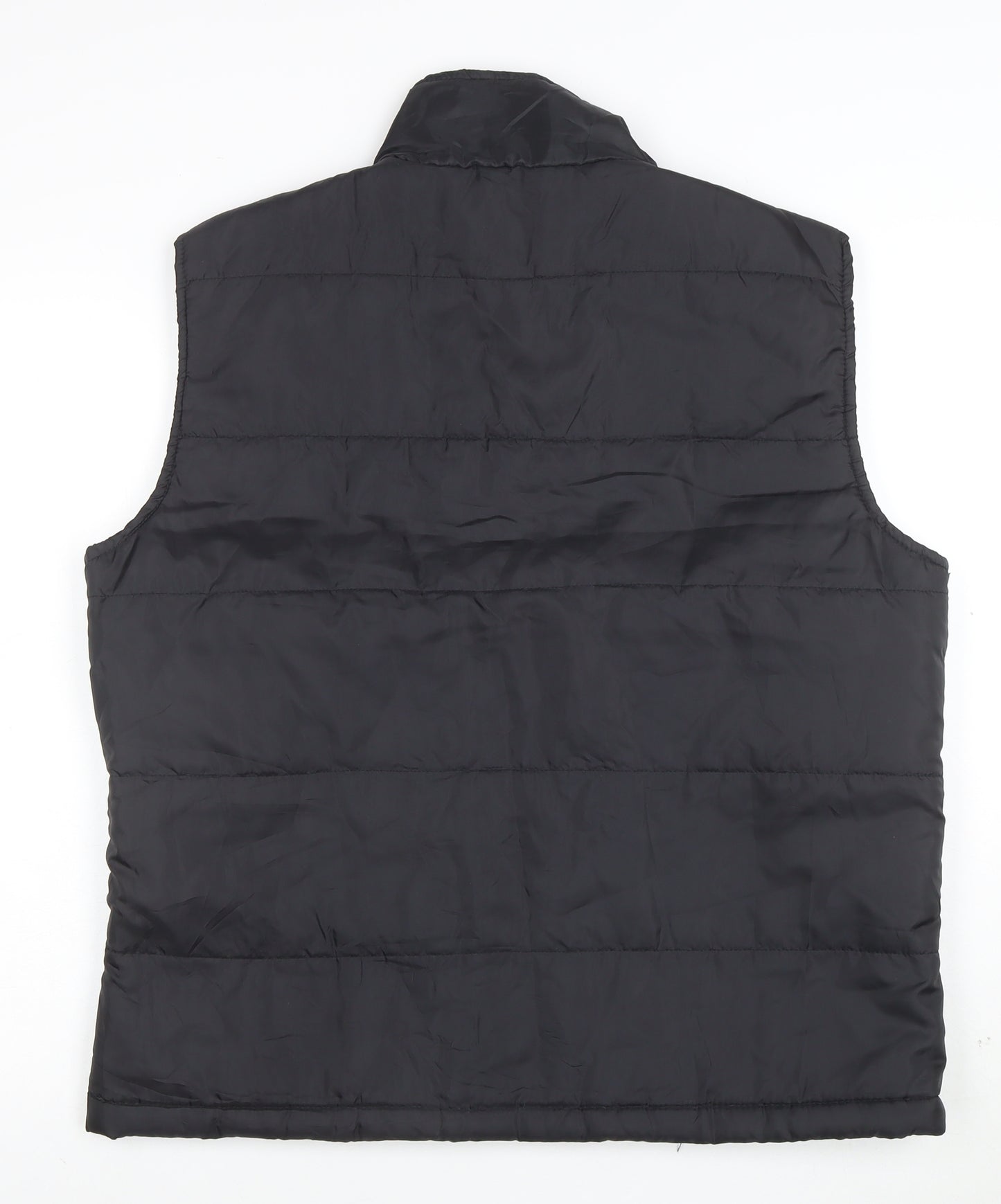 The Elevin Group Men's Black XL Puffer Waistcoat Baseball Style