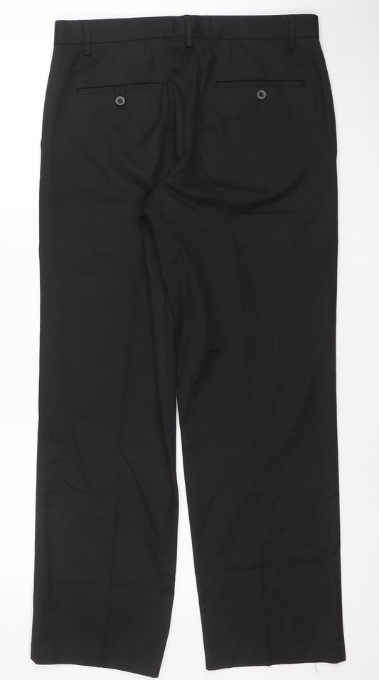 Dockers Men’s Black D2 Regular Fit Chino Trousers 32x30
