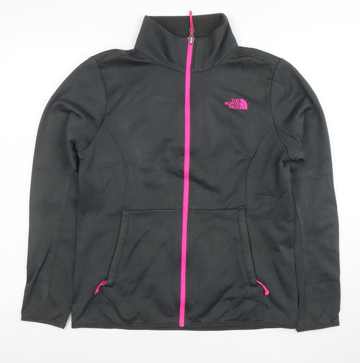The North Face Women's Black Soft Shell Jacket M Full Zip Outdoor