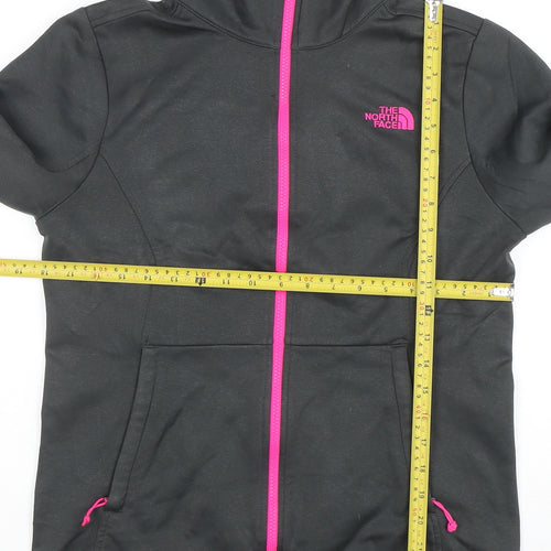 The North Face Women's Black Soft Shell Jacket M Full Zip Outdoor