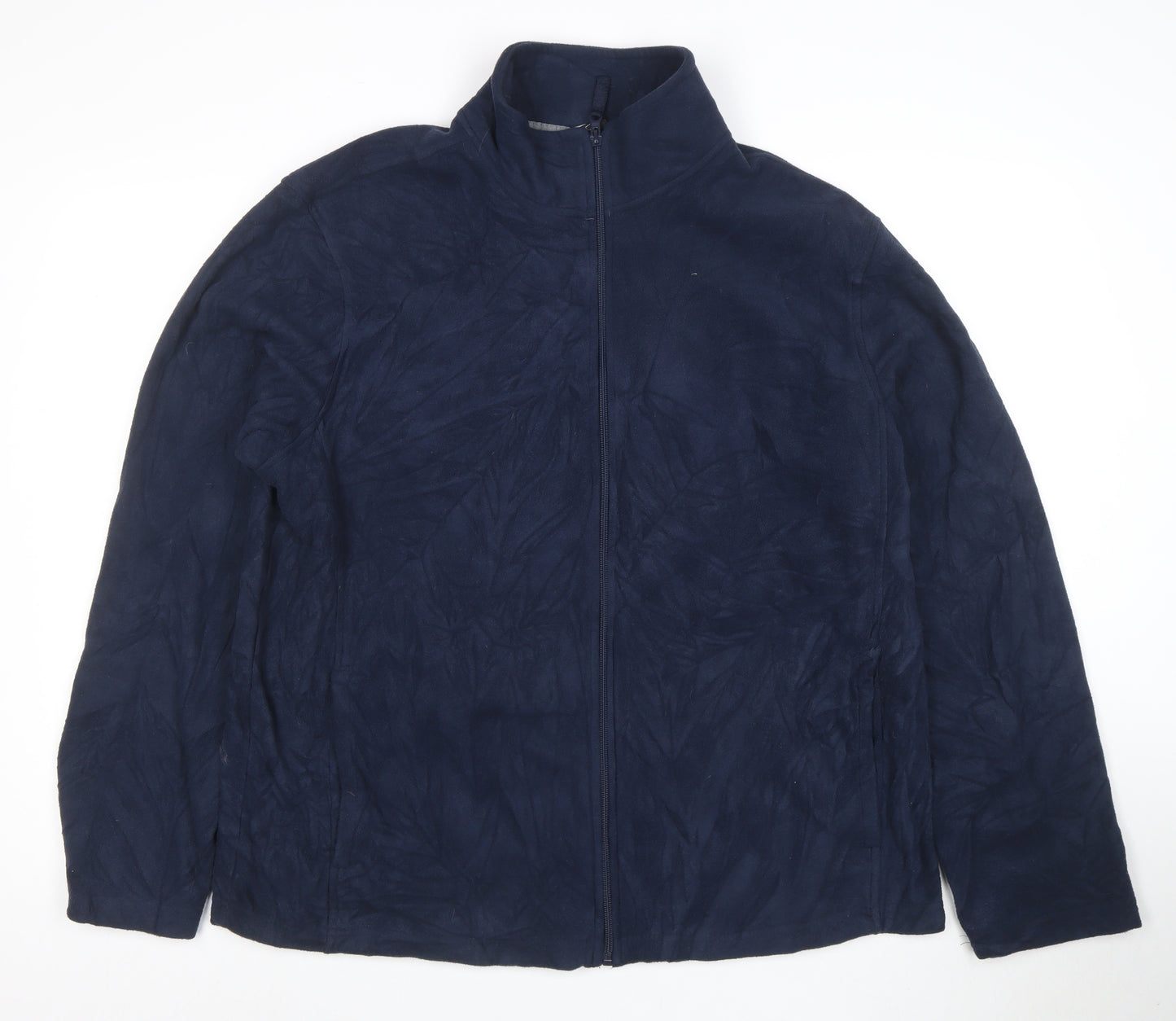 Slazenger Men’s Blue Fleece Full Zip Jacket Size L