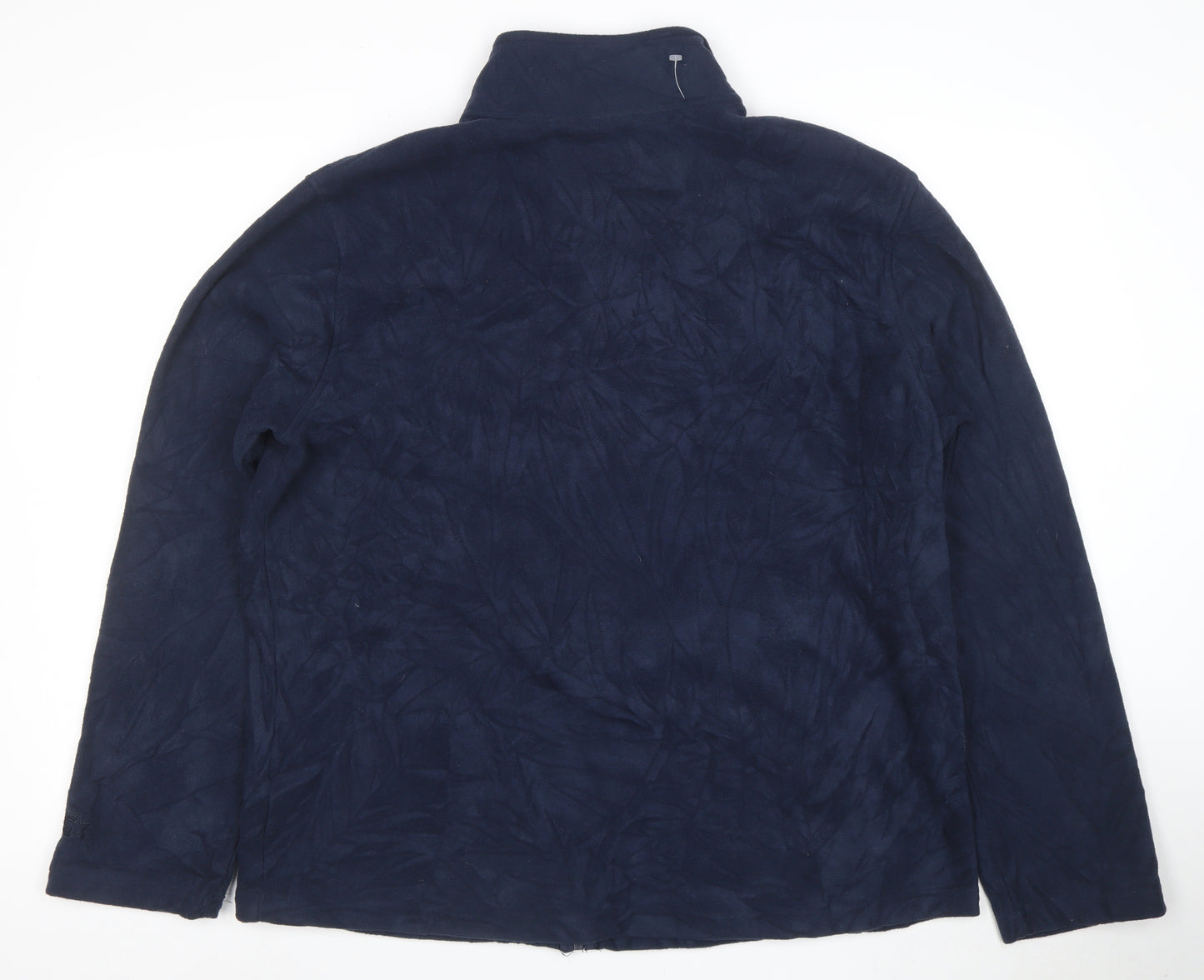 Slazenger Men’s Blue Fleece Full Zip Jacket Size L
