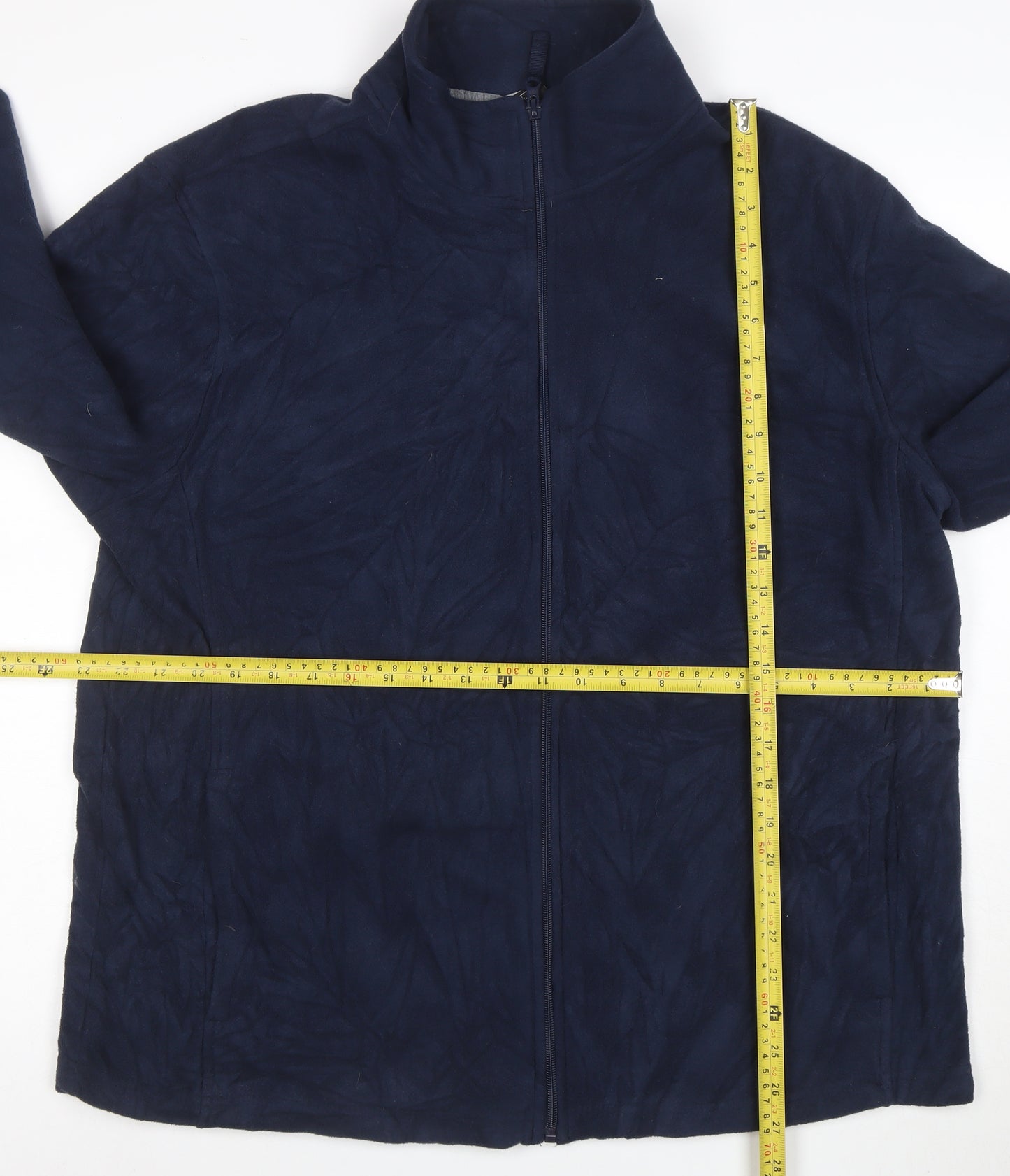 Slazenger Men’s Blue Fleece Full Zip Jacket Size L