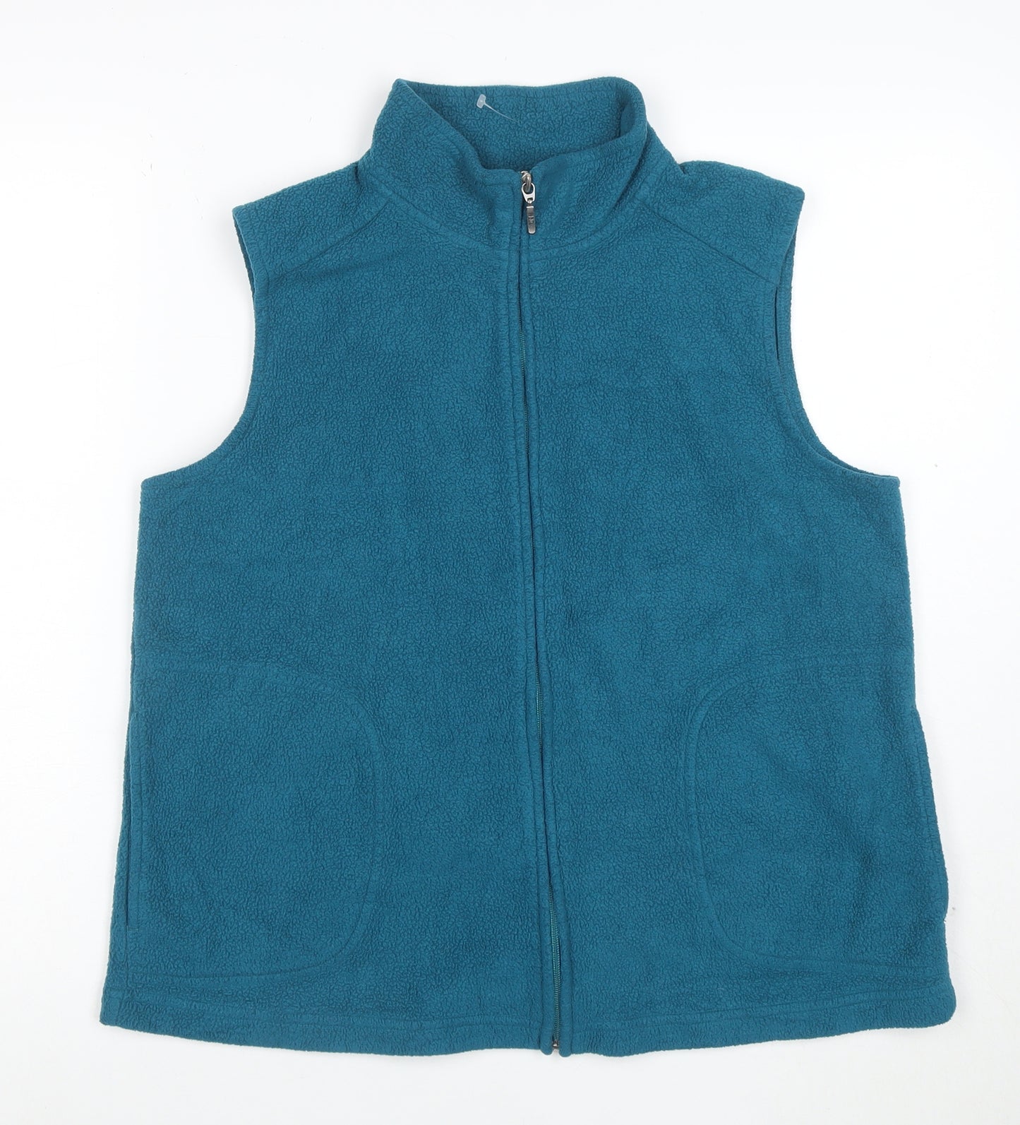 Northern Reflections Womens Blue Fleece Zip Waistcoat L