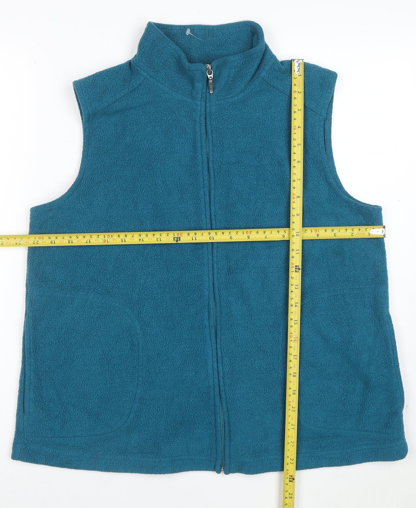 Northern Reflections Womens Blue Fleece Zip Waistcoat L