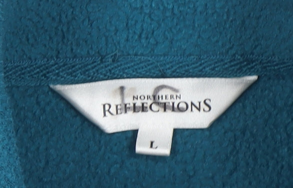 Northern Reflections Womens Blue Fleece Zip Waistcoat L