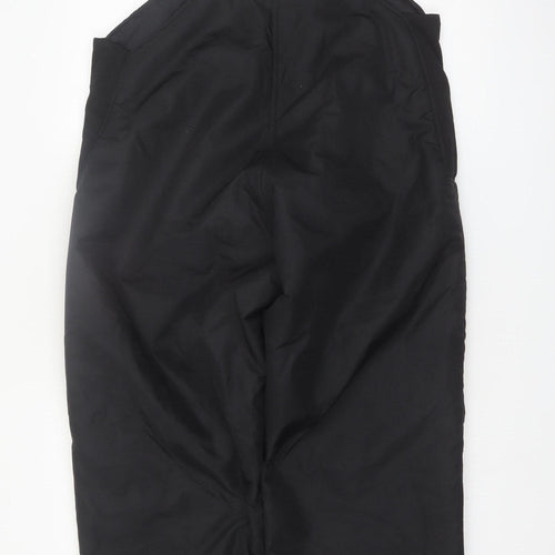 Ski Gear Men's Black L Snow Pants Insulated Waterproof Winter Trousers