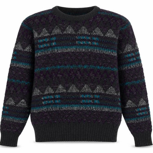 Jantzen Men’s Multicoloured Geometric Knit Pullover Jumper M