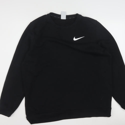 Nike Men's Black Dri-Fit Pullover Sweatshirt Size L