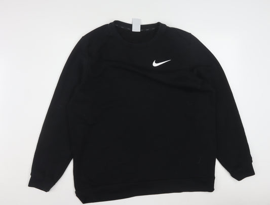 Nike Men's Black Dri-Fit Pullover Sweatshirt Size L