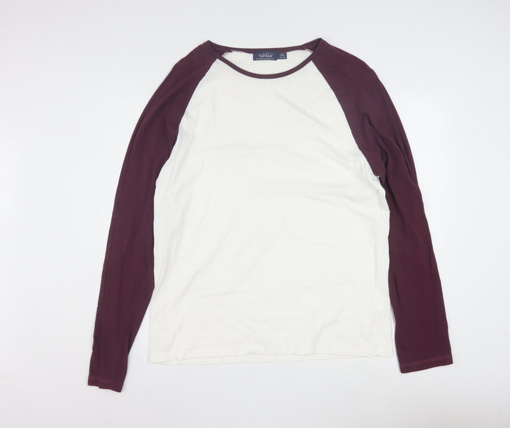 Topman Men's Multicoloured XL Long Sleeve Cotton Casual Shirt