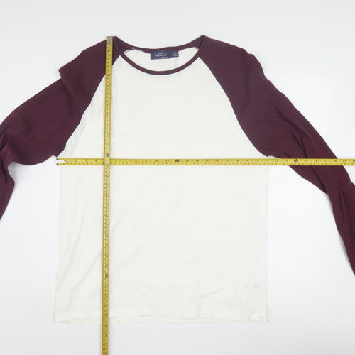 Topman Men's Multicoloured XL Long Sleeve Cotton Casual Shirt