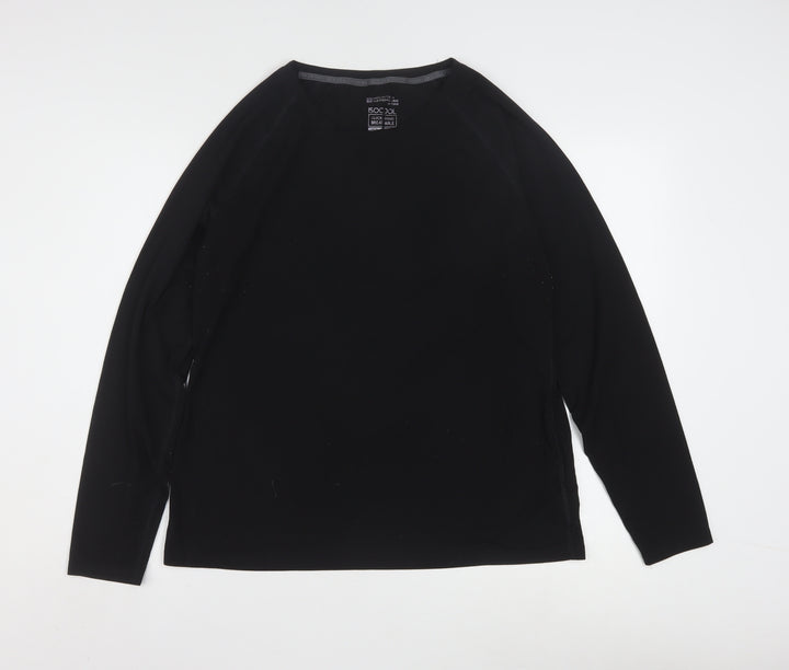 Mountain Warehouse Women's Black Isocool Long Sleeve Active Top UK16