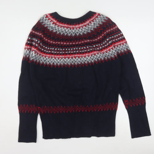 Tommy Hilfiger Womens Multicoloured Fair Isle Knit Jumper Size L