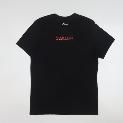Nike Pro Men's Black Dri-Fit Short Sleeve Crew Neck T-Shirt Small