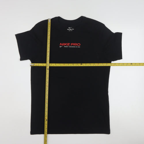 Nike Pro Men's Black Dri-Fit Short Sleeve Crew Neck T-Shirt Small