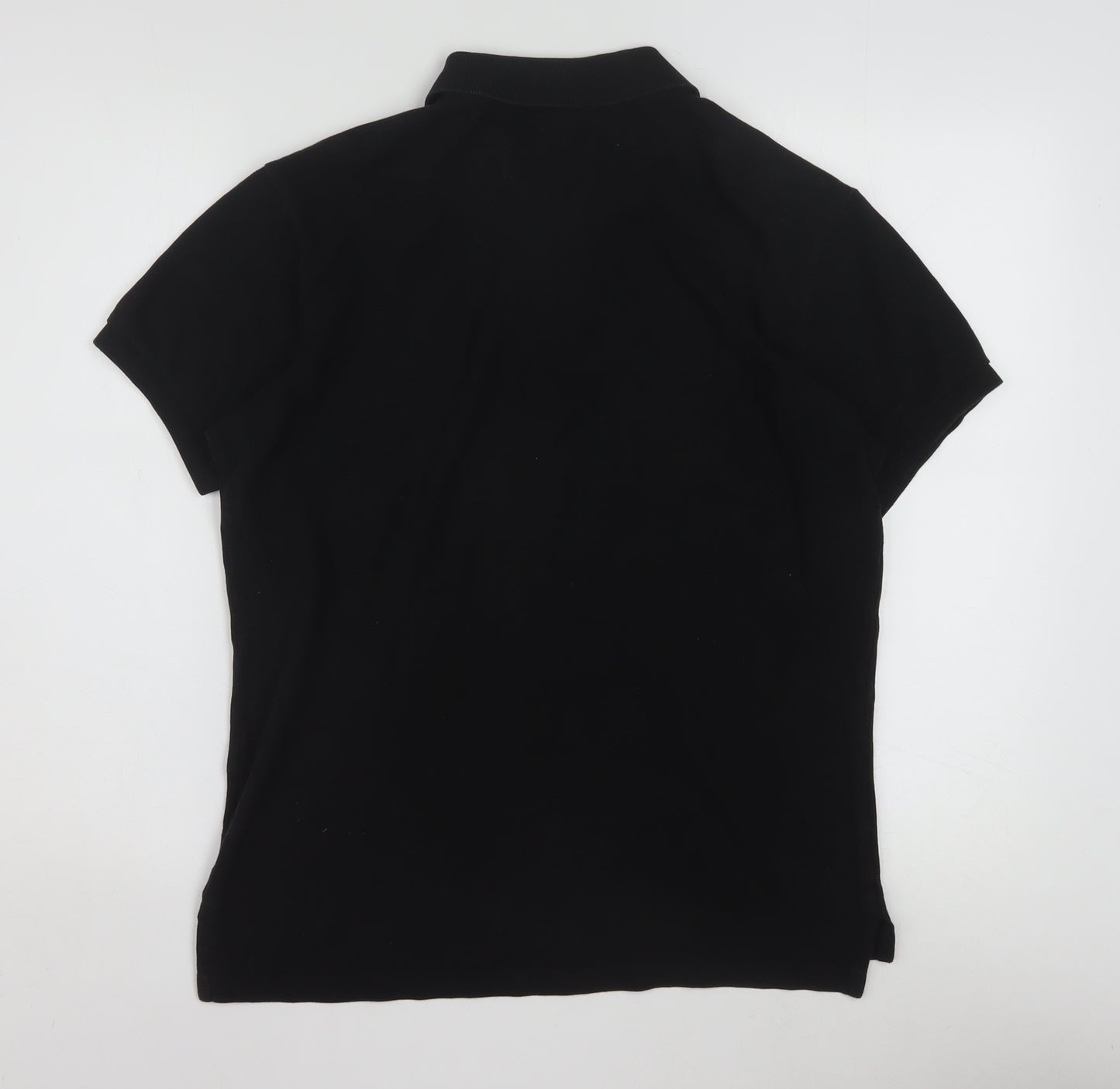 Polo Ralph Lauren Men's Black Slim Fit Short Sleeve Polo Shirt M