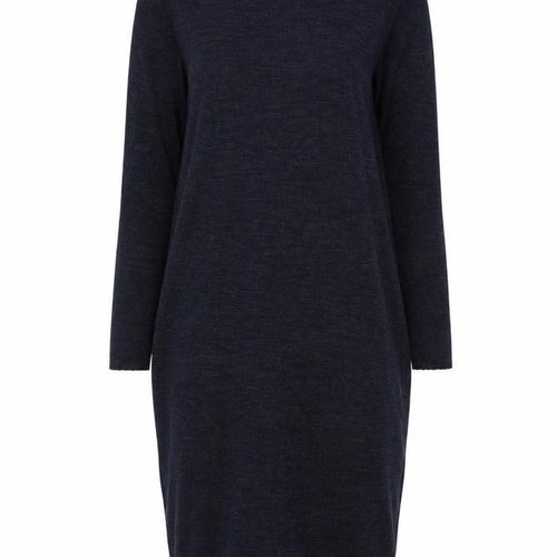 Zara Women Black Knit Bodycon Midi Dress Size S Long Sleeve