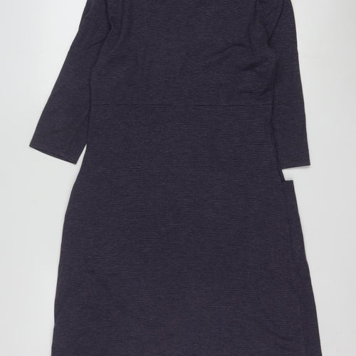 Kaliko Women's Blue Knee Length A-Line Dress Size 10