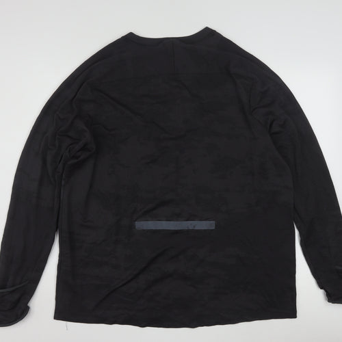 Nike Men's Black XL Therma-Fit ADV Running Long Sleeve Top