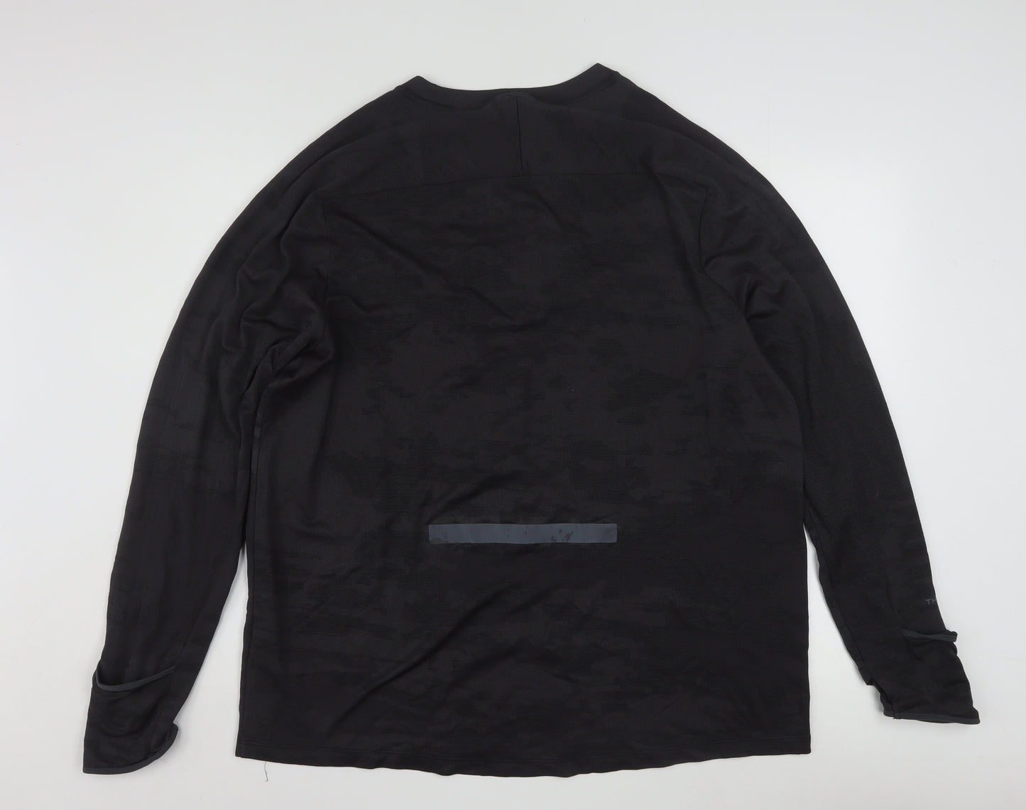Nike Men's Black XL Therma-Fit ADV Running Long Sleeve Top