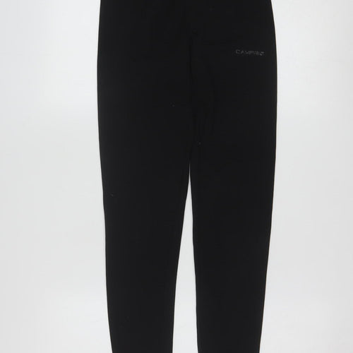 Campri Womens Black Size 10 Sports Baselayer Leggings