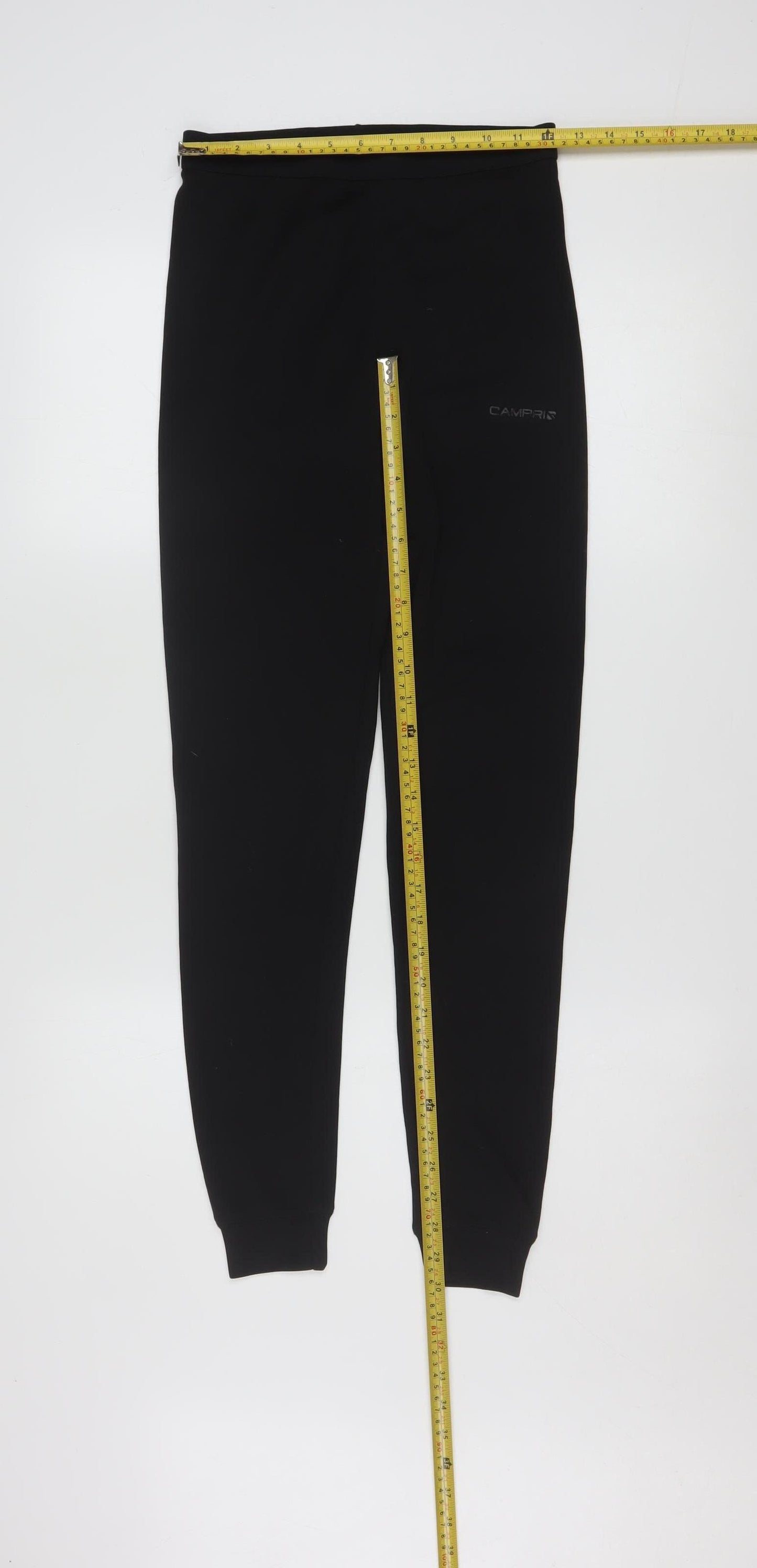 Campri Womens Black Size 10 Sports Baselayer Leggings