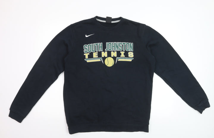 Nike Men's Black South Johnston Tennis Pullover Sweatshirt M