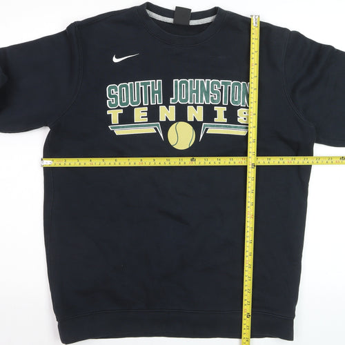 Nike Men's Black South Johnston Tennis Pullover Sweatshirt M