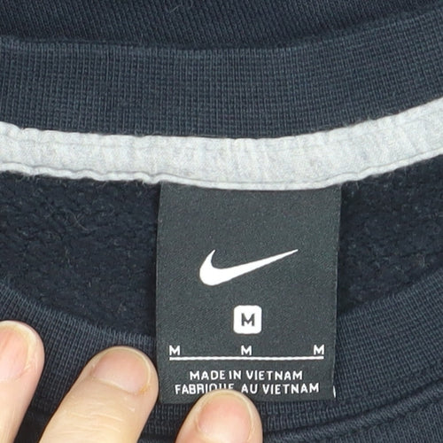 Nike Men's Black South Johnston Tennis Pullover Sweatshirt M
