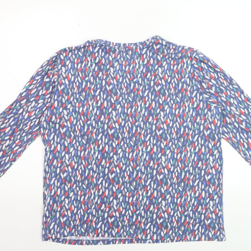 Honor Millburn Womens Multicoloured 3/4 Sleeve Jersey T-Shirt Size L