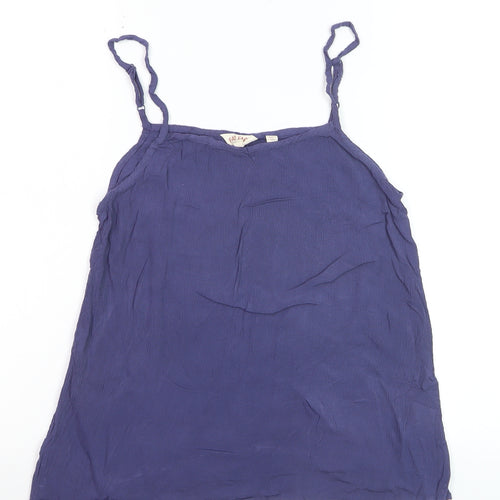 Fat Face Women's Purple Camisole Tank Top UK 14 Summer Casual