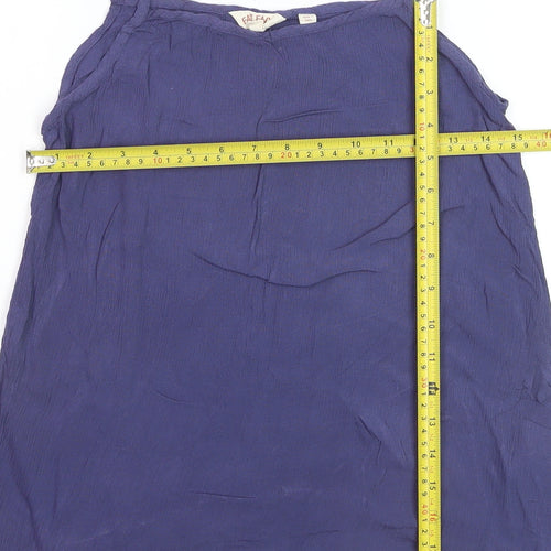 Fat Face Women's Purple Camisole Tank Top UK 14 Summer Casual