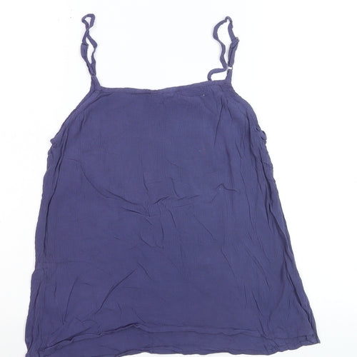 Fat Face Women's Purple Camisole Tank Top UK 14 Summer Casual