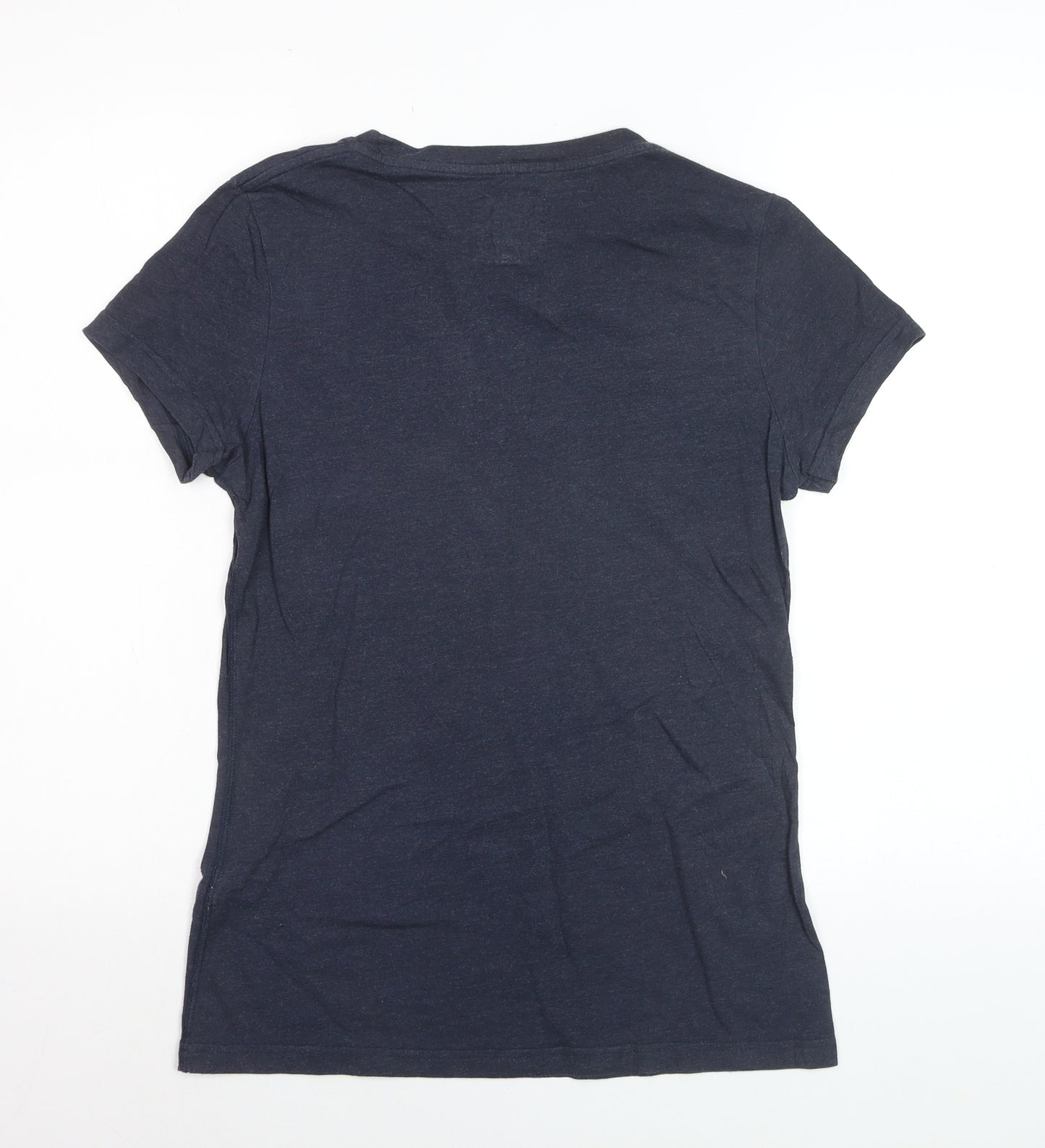 Jack Wills Women's Blue Cotton Blend T-Shirt Size 12