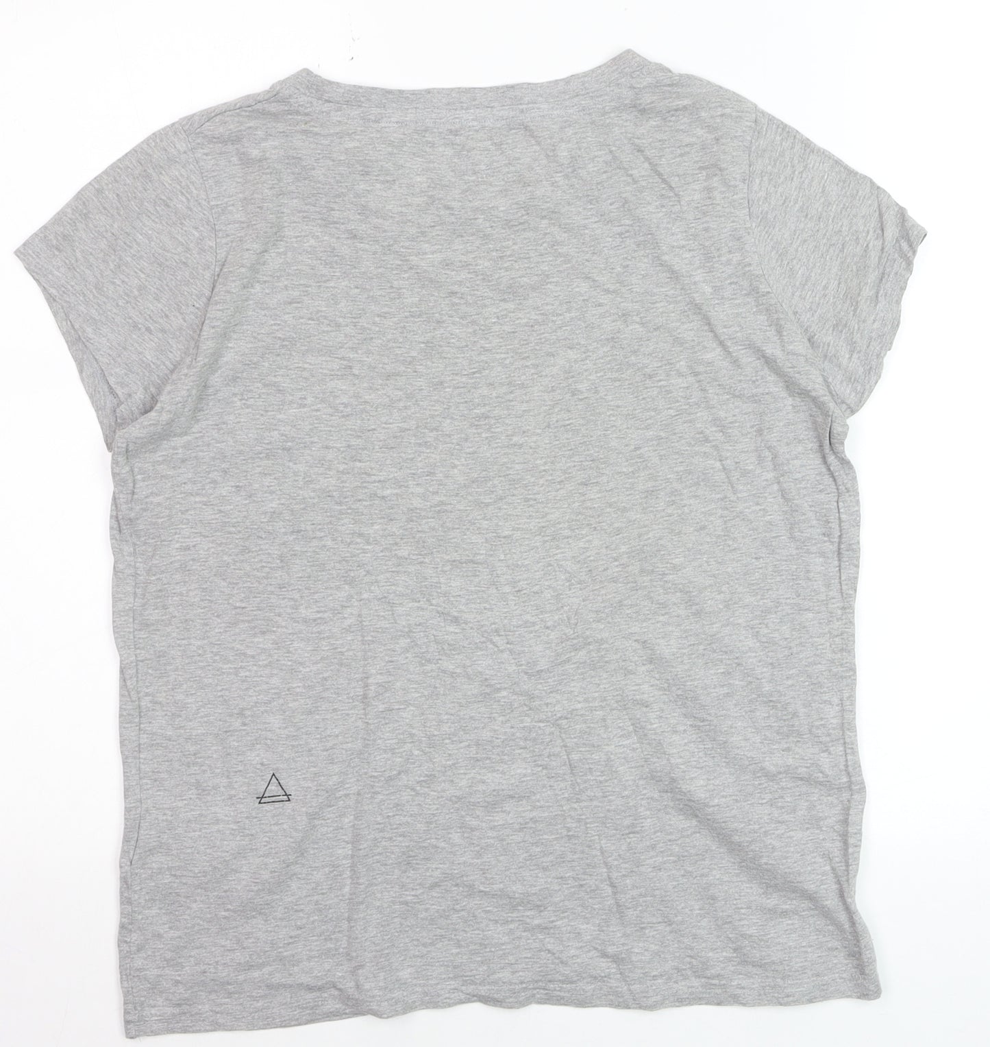 Eleven Paris Women’s Grey Floral Graphic T-Shirt Size S