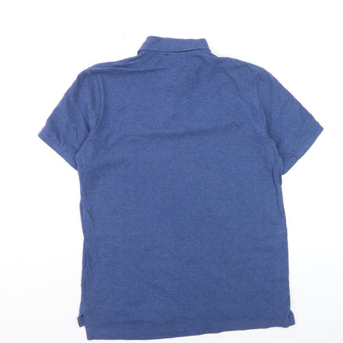 Ralph Lauren Men Blue Classic Fit Short Sleeve Polo Shirt M