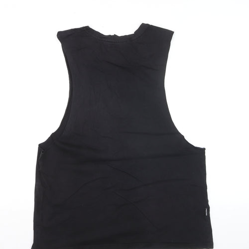 Gym King Men's Black Tank Top Medium Athletic Fit Activewear