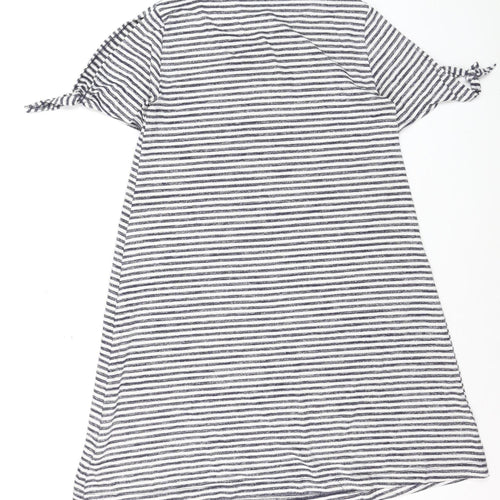GAP Women’s Blue White Striped T-Shirt Dress Size S Knit Casual