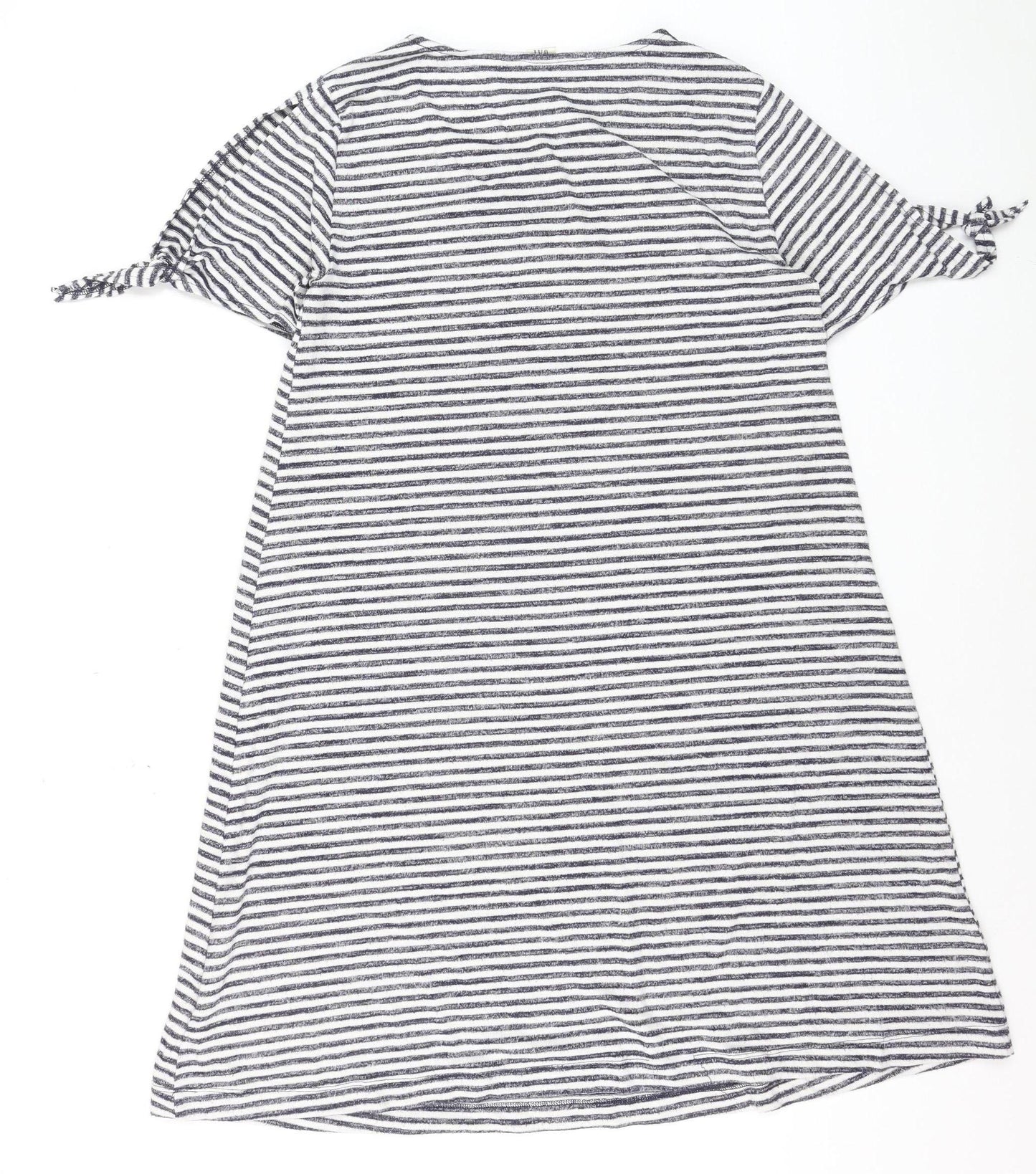 GAP Women’s Blue White Striped T-Shirt Dress Size S Knit Casual