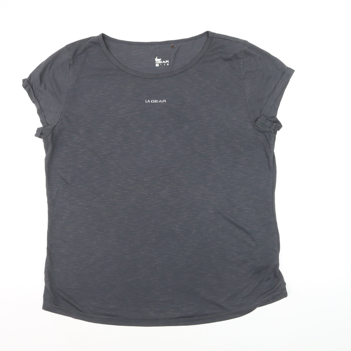 LA Gear Womens Grey Size 18 Lightweight Short Sleeve T-Shirt