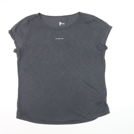 LA Gear Womens Grey Size 18 Lightweight Short Sleeve T-Shirt
