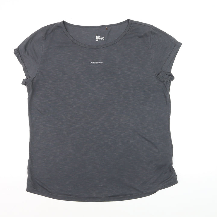 LA Gear Womens Grey Size 18 Lightweight Short Sleeve T-Shirt
